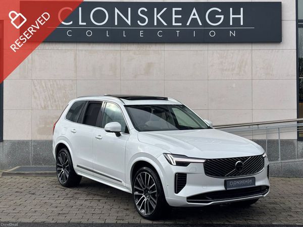 Volvo XC90 Estate, Petrol Plug-in Hybrid, 2025, White