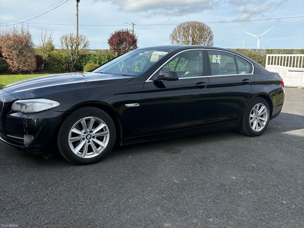 BMW 5-Series Saloon, Diesel, 2012, Black