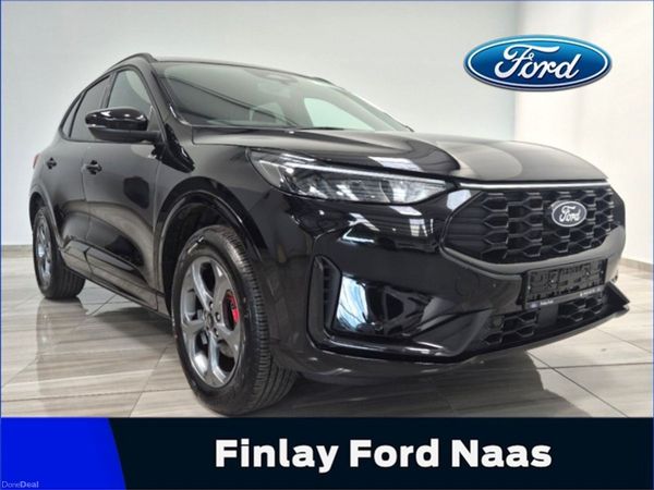 Ford Kuga SUV, Petrol Plug-in Hybrid, 2026, Black