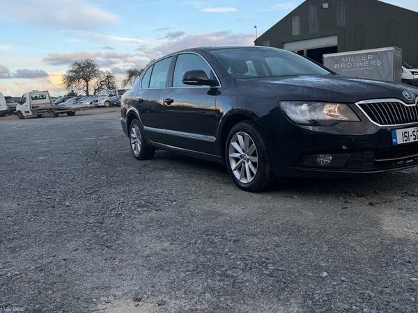 Skoda Superb Saloon, Diesel, 2015, Black