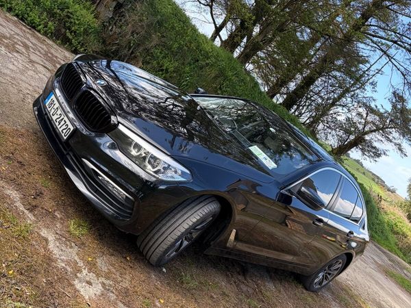 BMW 5-Series Saloon, Diesel, 2018, Black