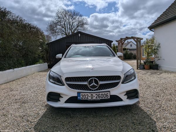 Mercedes-Benz C-Class Estate, Diesel Plug-in Hybrid, 2020, White