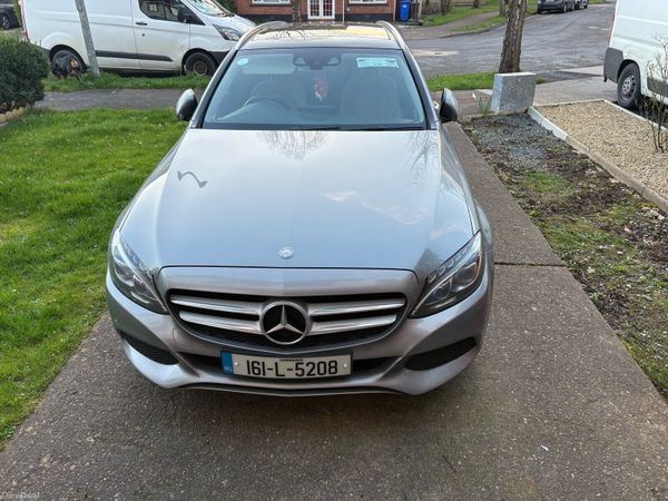 Mercedes-Benz C-Class Estate, Petrol Plug-in Hybrid, 2016, Silver
