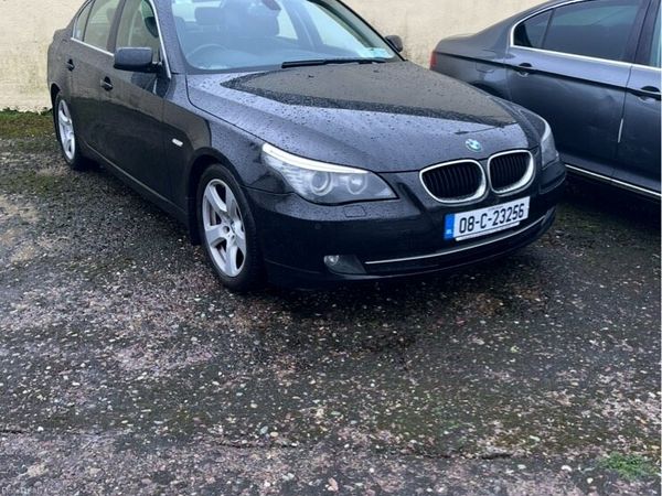 BMW 5-Series Saloon, Diesel, 2008, Black