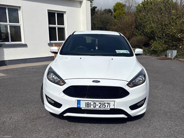 Ford Focus Hatchback, Petrol, 2018, White