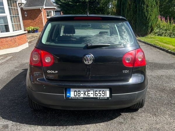 Volkswagen Golf Hatchback, Diesel, 2008, Black