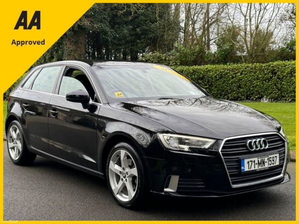 Audi A3 Hatchback, Diesel, 2017, Black