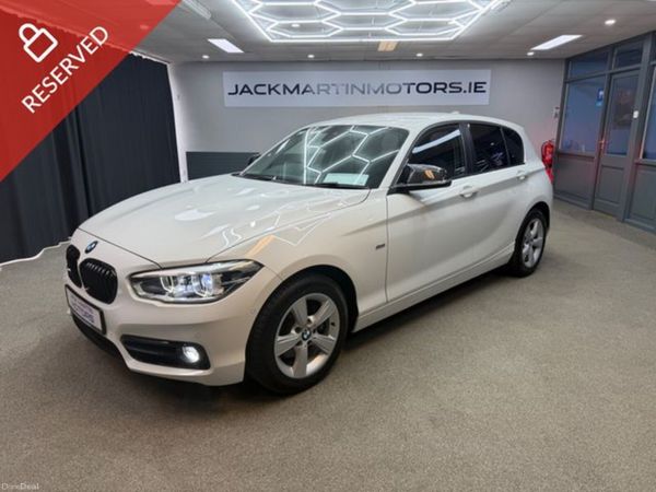 BMW 1-Series Hatchback, Diesel, 2018, White