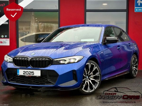 BMW 3-Series Saloon, Petrol Hybrid, 2025, Blue