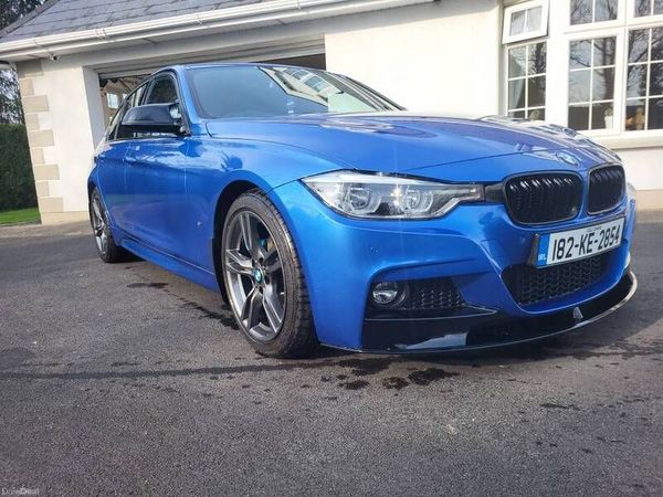 BMW 3-Series Saloon, Petrol Plug-in Hybrid, 2018, Blue