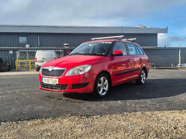 Skoda Fabia Estate, Diesel, 2010, Red