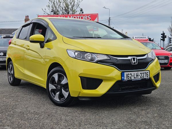 Honda Fit Hatchback, Petrol Hybrid, 2016, Yellow