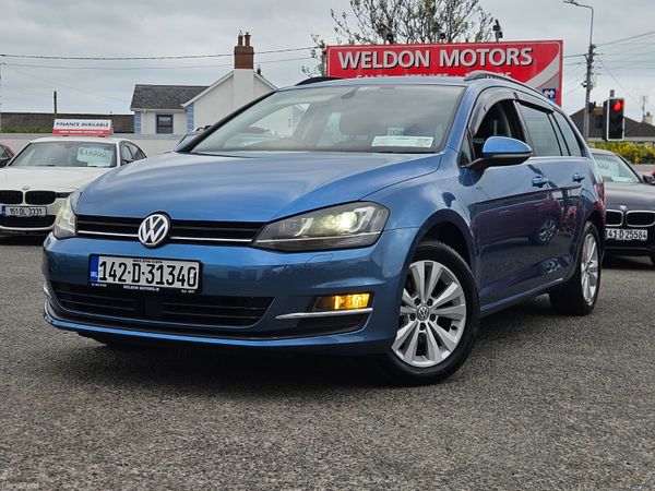 Volkswagen Golf Estate, Petrol, 2014, Blue