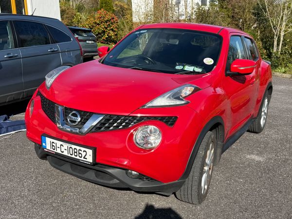 Nissan Juke SUV, Petrol, 2016, Red
