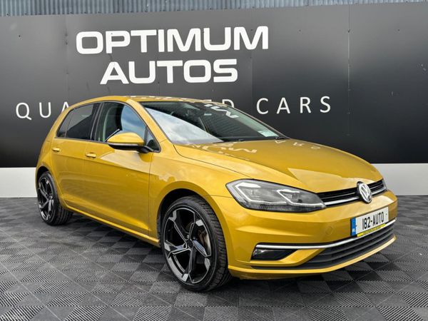 Volkswagen Golf Hatchback, Petrol, 2018, Gold