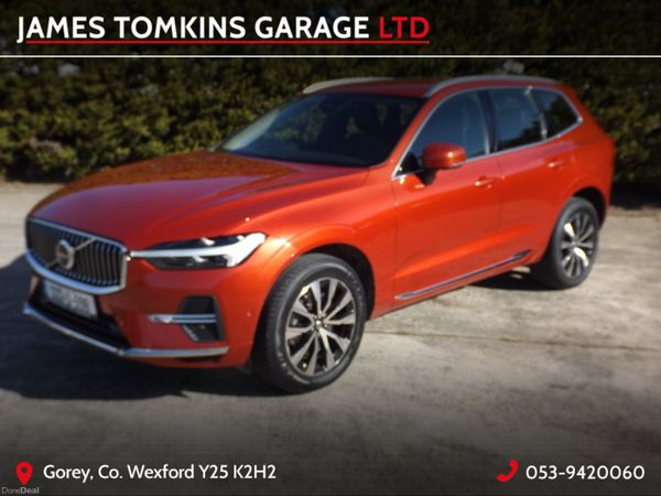Volvo XC60 Estate, Diesel, 2022, Orange