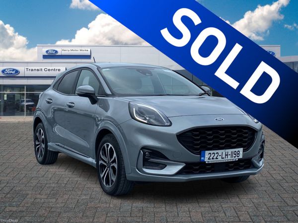 Ford Puma MPV, Petrol Hybrid, 2022, Grey