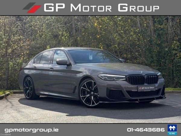 BMW 5-Series Saloon, Diesel, 2021, Grey