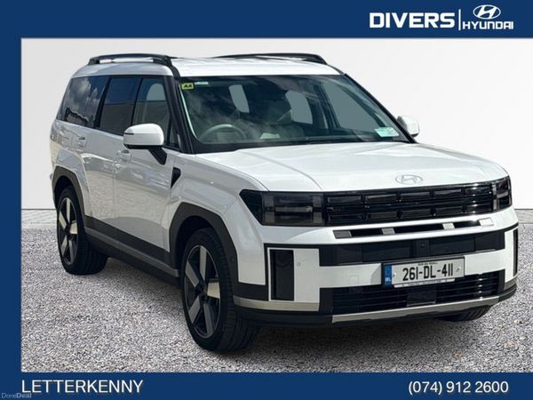 Hyundai Santa Fe Estate, Petrol Plug-in Hybrid, 2026, White