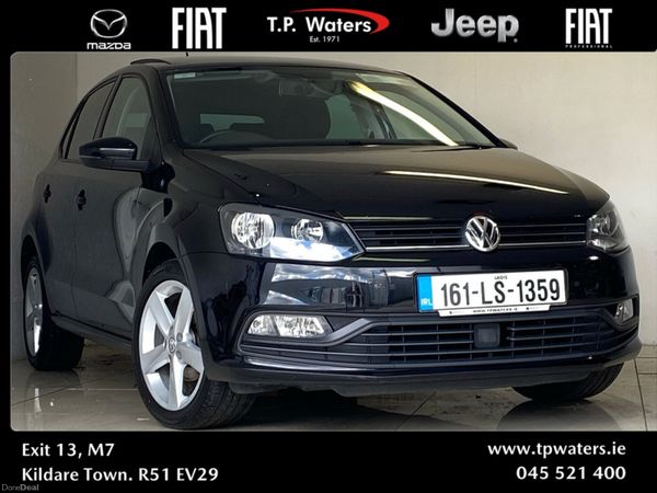 Volkswagen Polo Hatchback, Petrol, 2016, Black