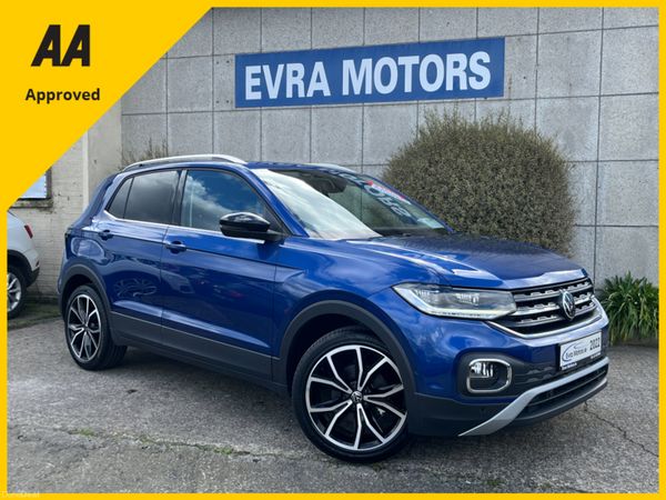 Volkswagen T-Cross SUV, Petrol, 2022, Blue