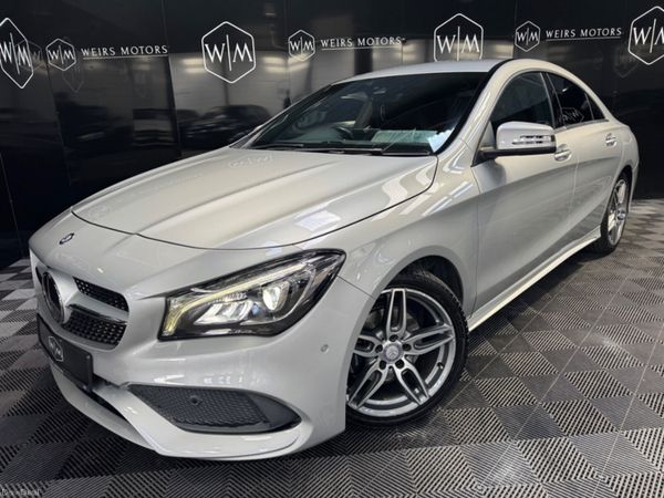 Mercedes-Benz CLA Coupe, Petrol, 2017, Silver