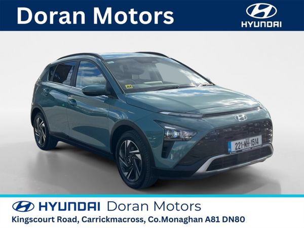 Hyundai Bayon SUV, Petrol, 2022, Green