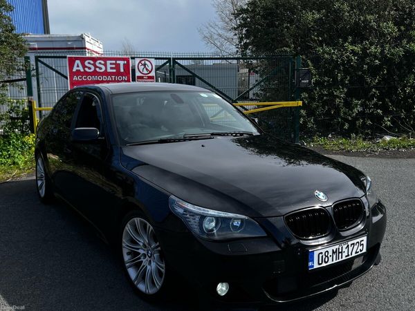 BMW 5-Series Saloon, Diesel, 2008, Black