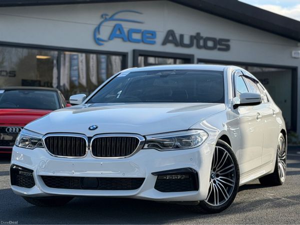 BMW 5-Series Saloon, Diesel, 2019, White