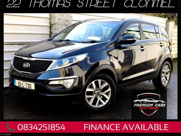 Kia Sportage SUV, Diesel, 2015, Black