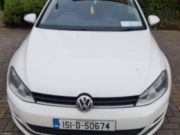 Volkswagen Golf Hatchback, Petrol, 2015, White