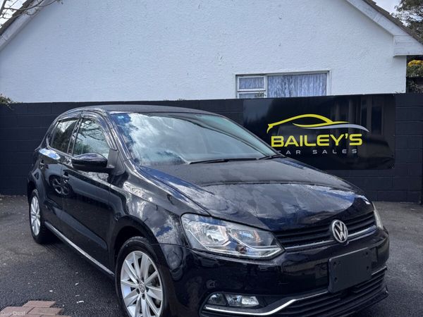 Volkswagen Polo Hatchback, Petrol, 2016, Black