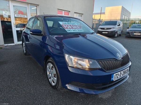 Skoda Fabia Hatchback, Petrol, 2017, Blue