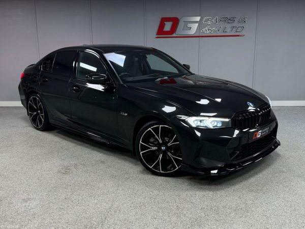 BMW 3-Series Saloon, Petrol Hybrid, 2022, Black