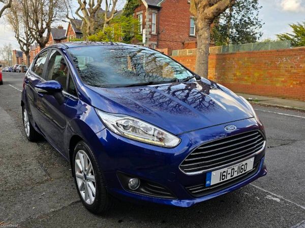 Ford Fiesta Hatchback, Petrol, 2016, Blue