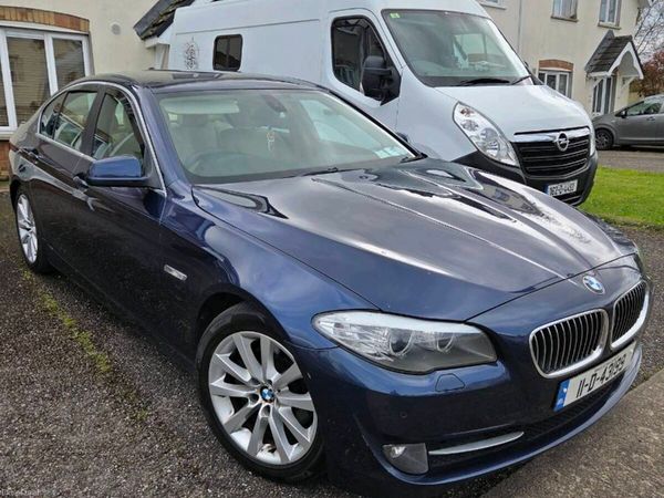 BMW 5-Series Saloon, Diesel, 2011, Blue
