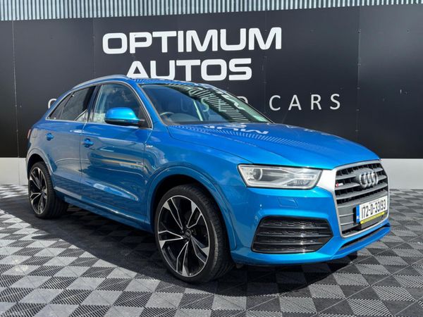 Audi Q3 SUV, Petrol, 2017, Blue