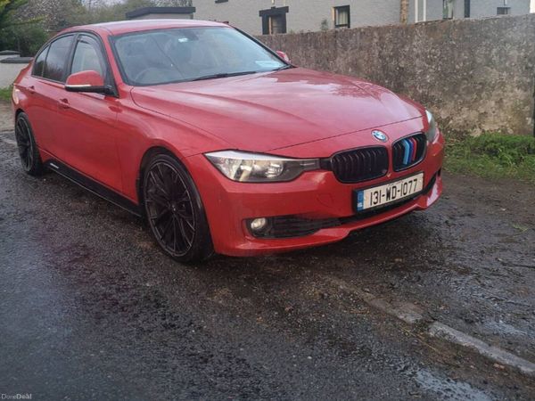 BMW 3-Series Saloon, Diesel, 2013, Red