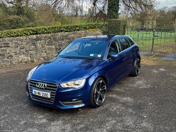Audi A3 Hatchback, Diesel, 2016, Blue