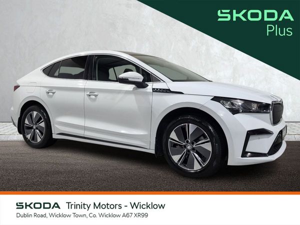 Skoda Enyaq Coupe, Electric, 2023, White