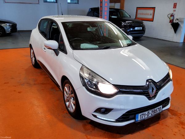 Renault Clio Hatchback, Petrol, 2017, White
