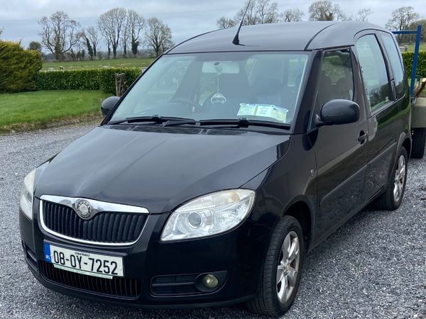 Skoda Roomster MPV, Diesel, 2008, Black