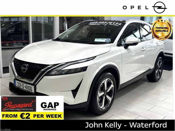 Nissan Qashqai MPV, Petrol, 2023, White