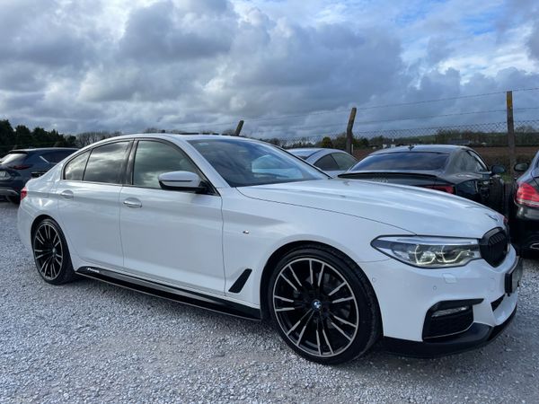 BMW 5-Series Saloon, Diesel, 2017, White