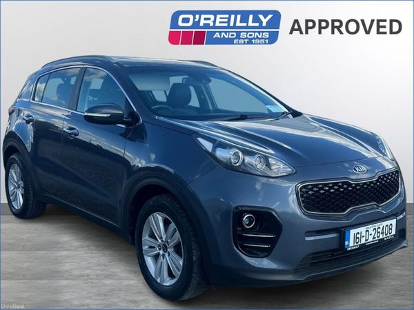 Kia Sportage SUV, Diesel, 2016, Blue