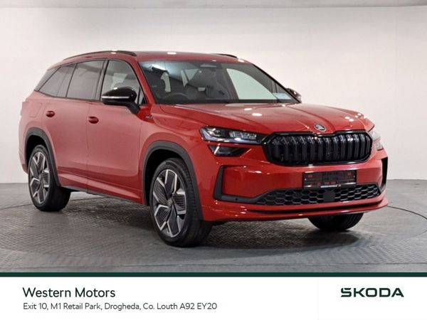 Skoda Kodiaq SUV, Diesel, 2026, Red