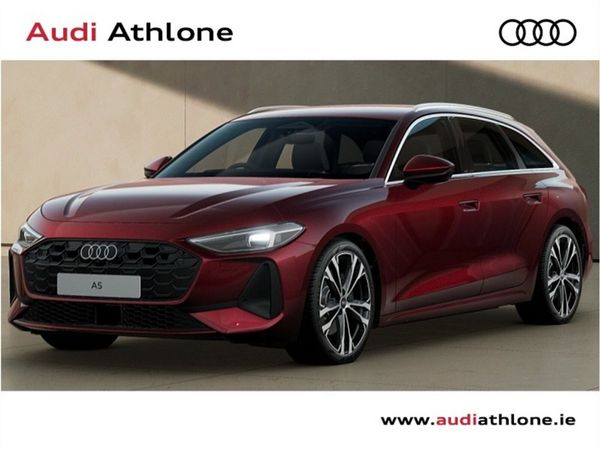 Audi A5 Estate, Diesel Hybrid, 2026, Red