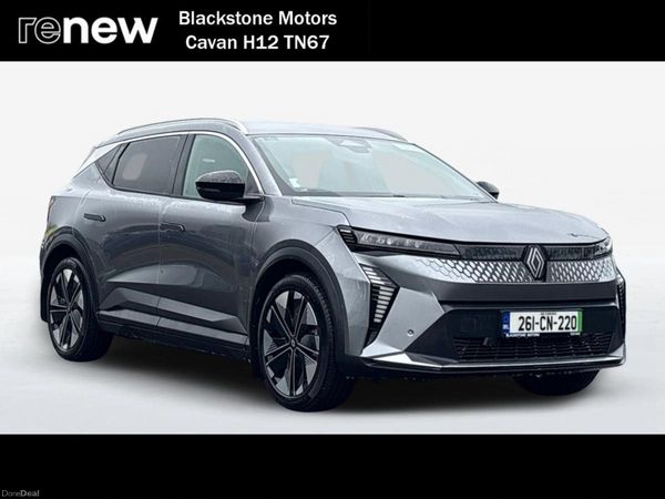 Renault Scenic MPV, Electric, 2026, Grey