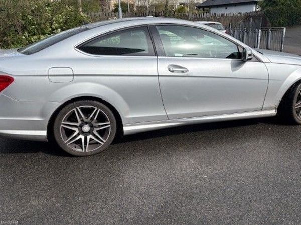 Mercedes-Benz C-Class Coupe, Petrol, 2013, Silver