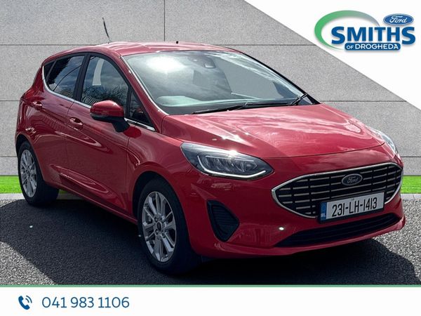Ford Fiesta Hatchback, Petrol, 2023, Red